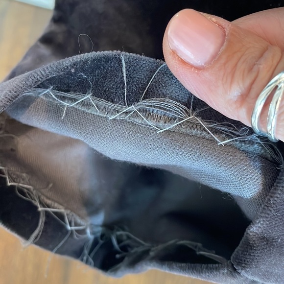 Claudio Agnelli Treviso Brown Velvet Ankle Pant - Picture 9 of 13